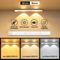 Lámpara LED Recargable con Sensor de Movimiento para Cocina y Clóset – 3 Tonos de Luz