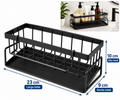 Organizador Escurridor para Grifo de Cocina – Soporte para Esponja y Jabón y Accesorios