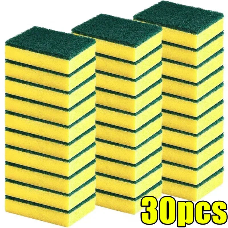 Esponjas de Limpieza Multiusos de Alta Densidad – Paquete de 10, 20, 30 o 50 Piezas