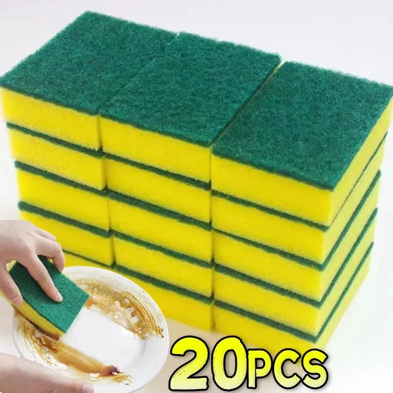Esponjas de Limpieza Multiusos de Alta Densidad – Paquete de 10, 20, 30 o 50 Piezas