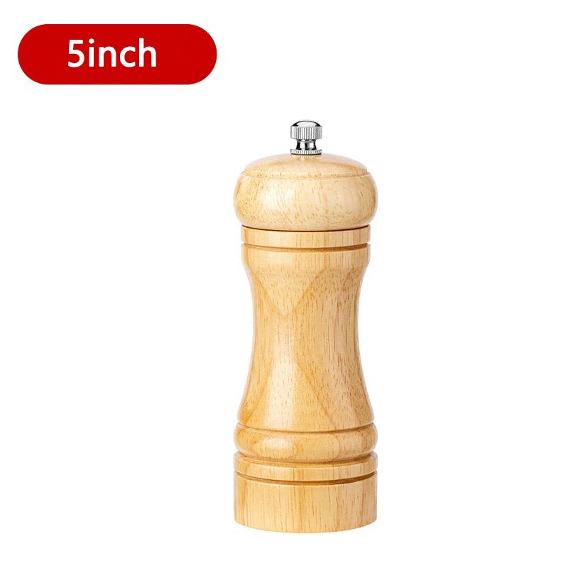 Molino premiun de Madera para sal y pimienta | Ceramica ajustable.