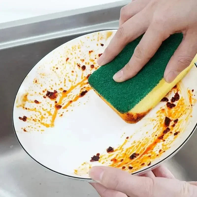 Esponjas de Limpieza Multiusos de Alta Densidad – Paquete de 10, 20, 30 o 50 Piezas