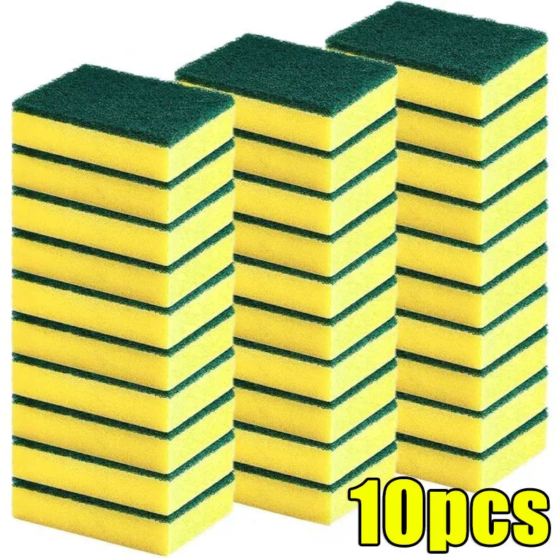 Esponjas de Limpieza Multiusos de Alta Densidad – Paquete de 10, 20, 30 o 50 Piezas
