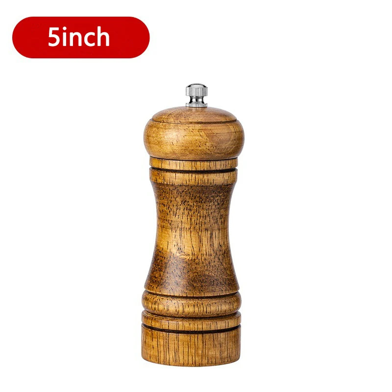 Molino premiun de Madera para sal y pimienta | Ceramica ajustable.
